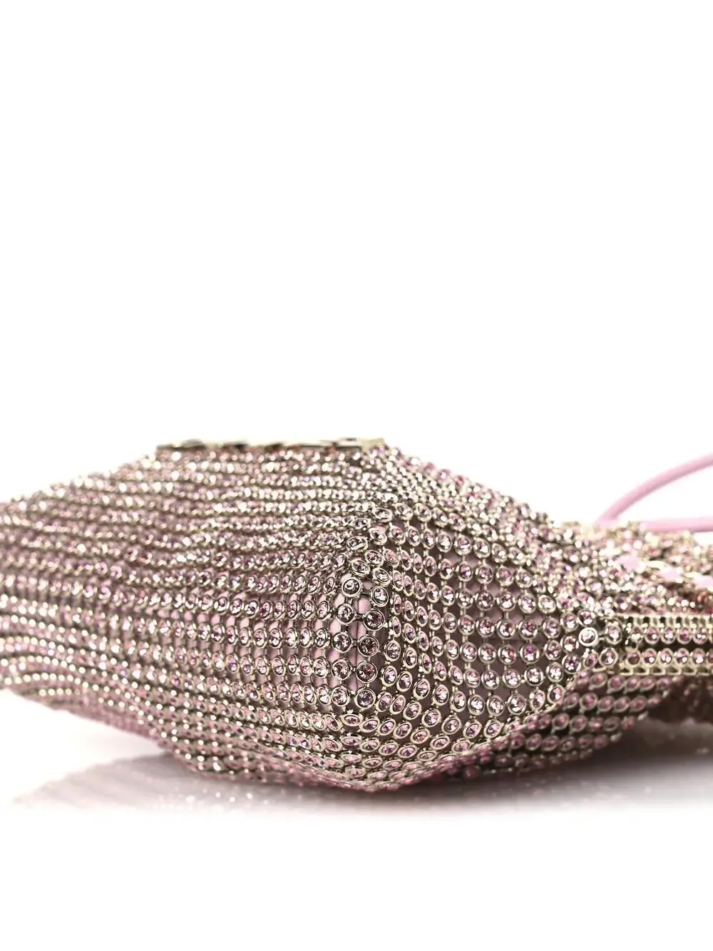 Crystal Embellished Metallic Lambskin #326758C13B